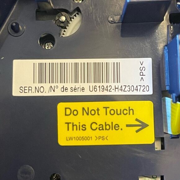 BROTHER P-TOUCH PT-70 Silver Label Maker TESTED - Picture 11 of 12